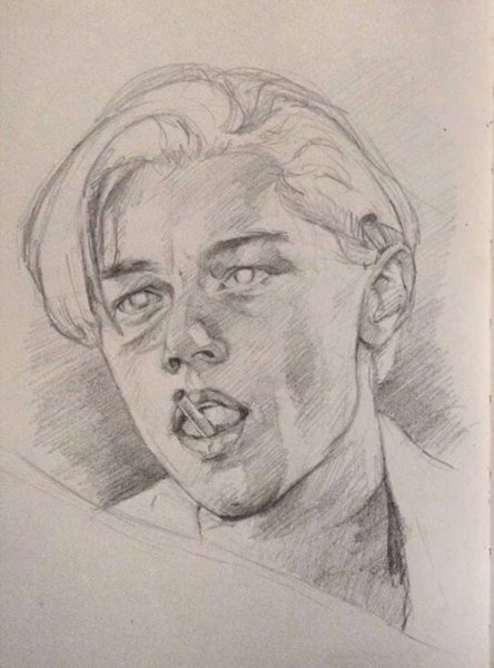 Леонардо ди Каприо раскраска молодой