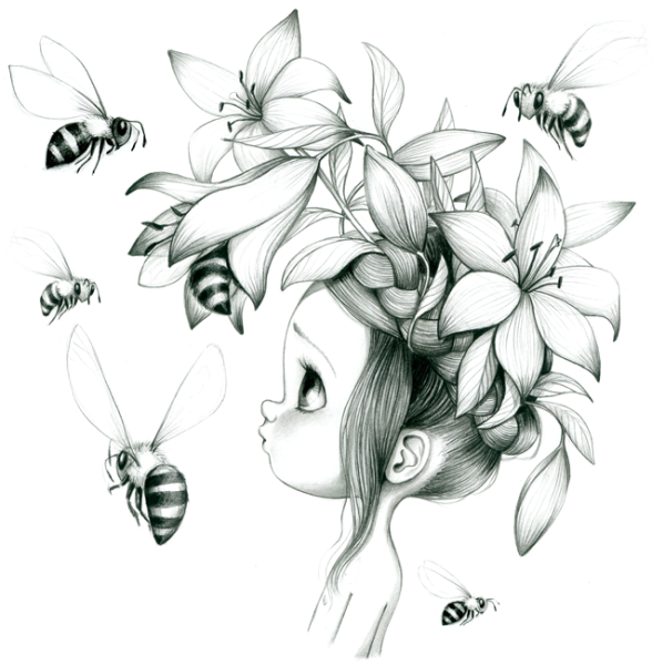 Рисунки для срисовки сложные и красивые