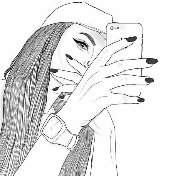 Раскраска для девочек