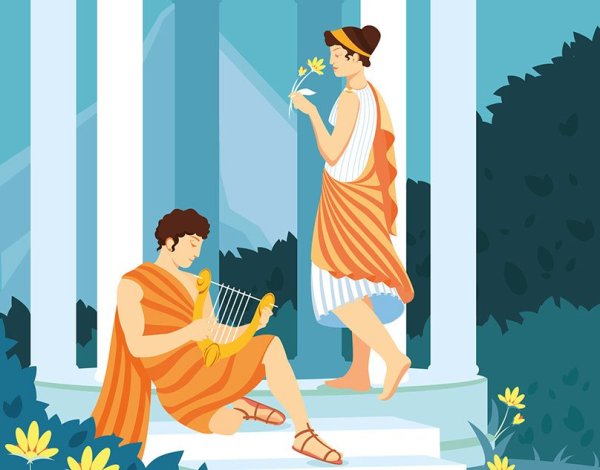 Иллюстрация к опере Орфей и Эвридика