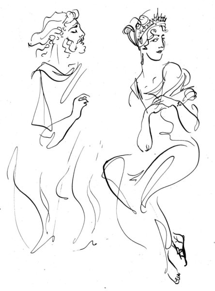 Эвридика рисунок