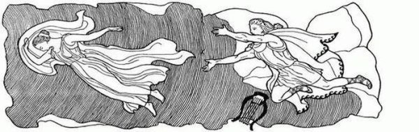 Орфей и Эвридика рисунок