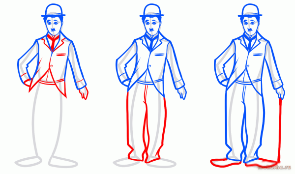 Эскиз костюма Западной Европы 17 века