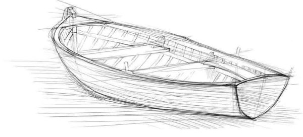 Лодка для рисования