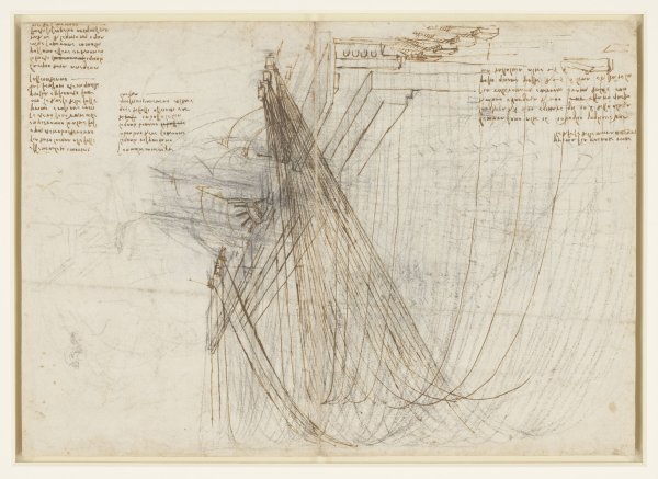 Графическая техника Леонарда да Винче