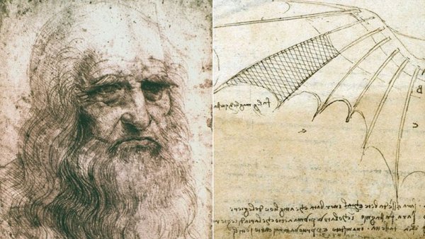 Проекты Леонардо да Винчи автопортрет