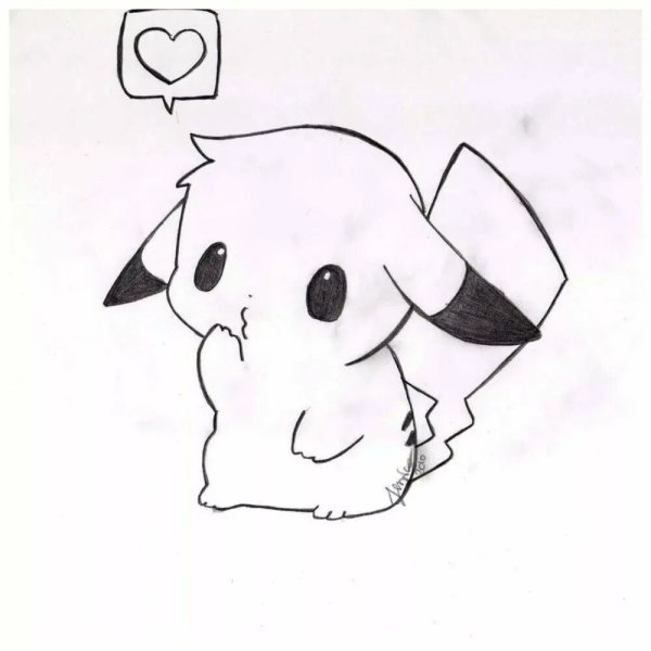 Маленькие рисунки для срисовки