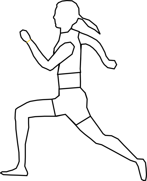 Человек в движении