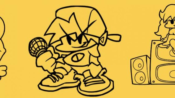 Фрайдей Найт Фанкин для срисовки