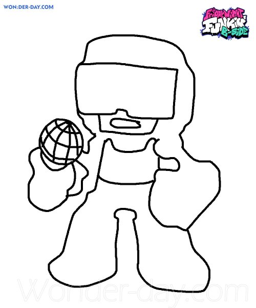 Раскрась Фрайдей Найт Фанкин