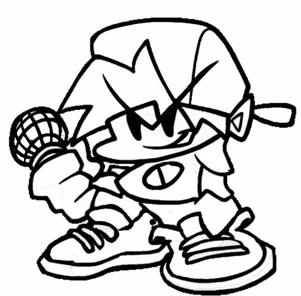 FNF раскраска