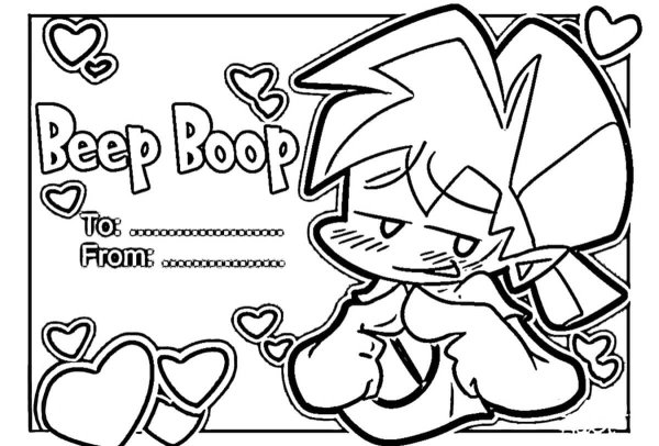 Фрайдей Найт Фанкин раскраска