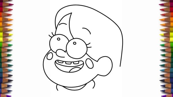 Рисунки Гравити Фолз