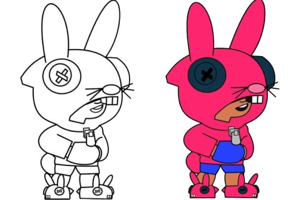 Леон кролик Браво старс