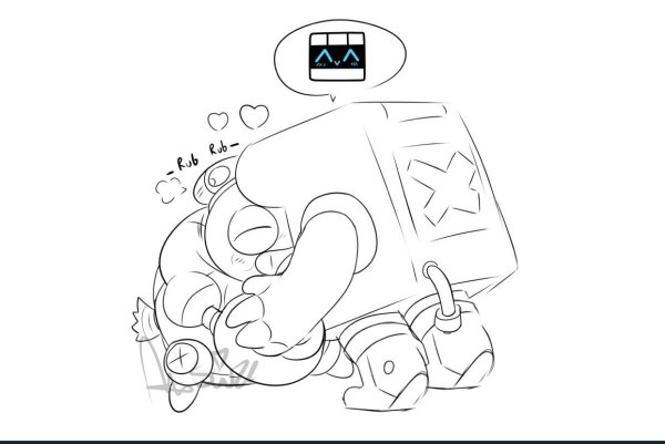 Вольт из БРАВЛ старс рисунок