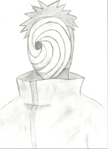 Тоби Учиха для срисовки