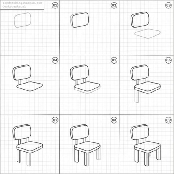 Письменный стол раскраска
