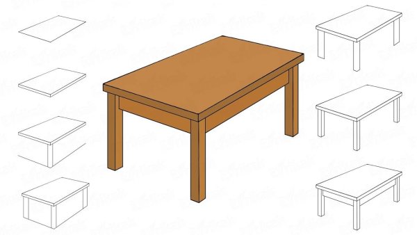 Эскиз стола