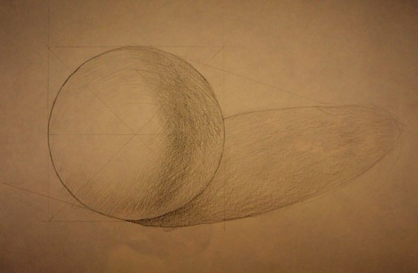 Поэтапное рисование гара