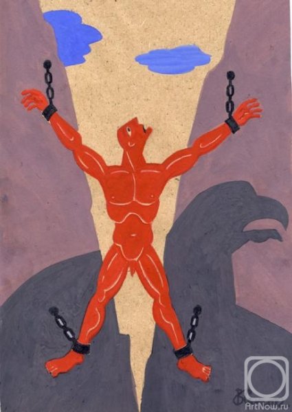 Иллюстрация к мифу о Прометее