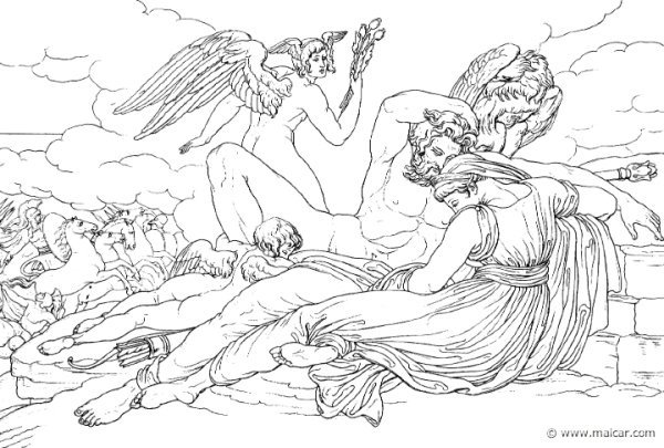 Иллюстрация к мифу о Прометее