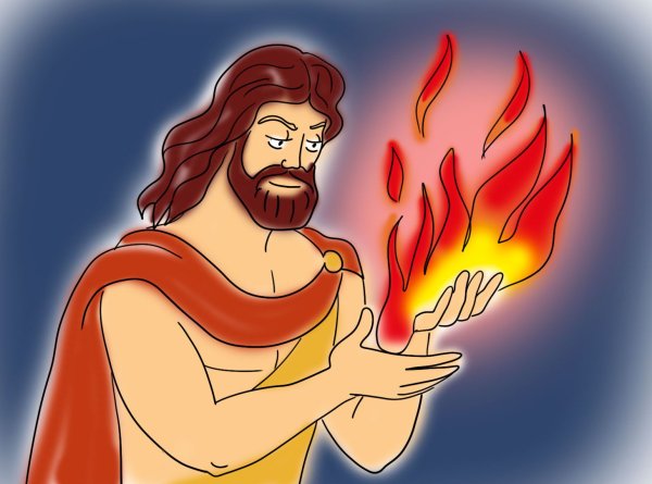 Прометей похищает огонь