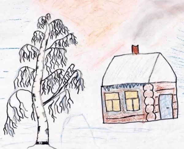 Зимние зарисовки легкие