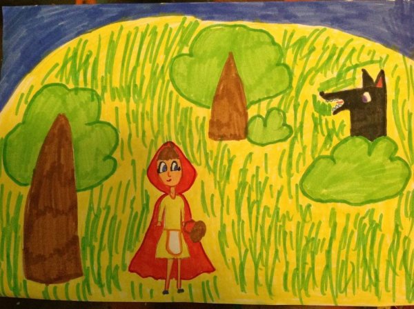 Рисунок на тему сказка