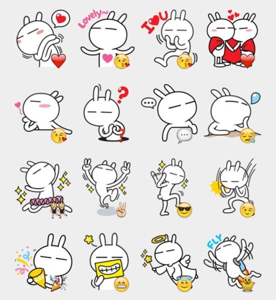 Наброски стикеров