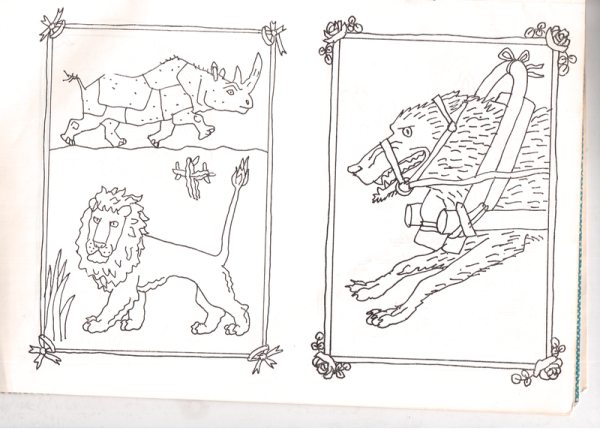 Барон Мюнхгаузен раскраска