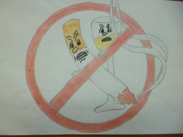 Вредные привычки рисунок