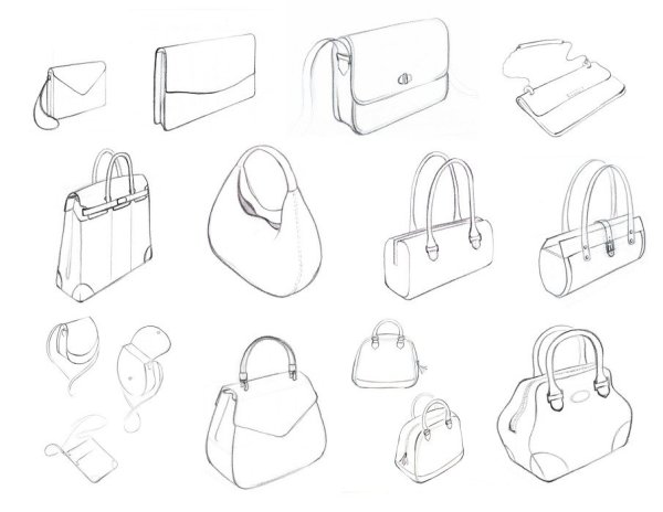 Эскиз сумки