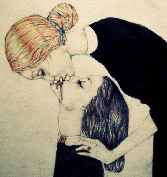 Рисунки для срисовки подруге на память