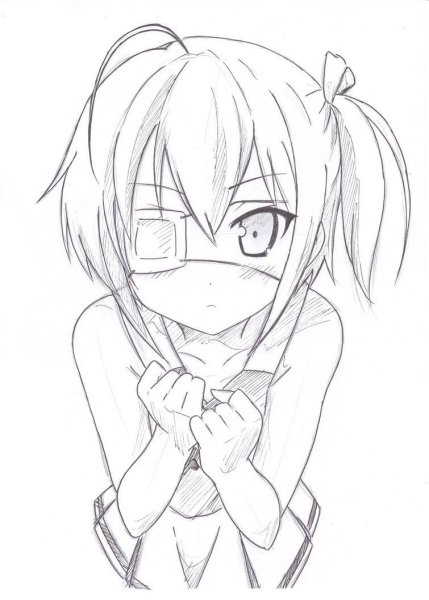 Таканаши Рикка скетч