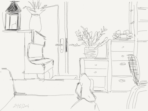 Детская комната раскраска