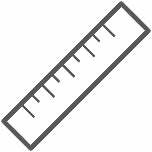 Линейка раскраска для детей