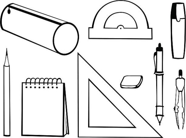 Линейка раскраска