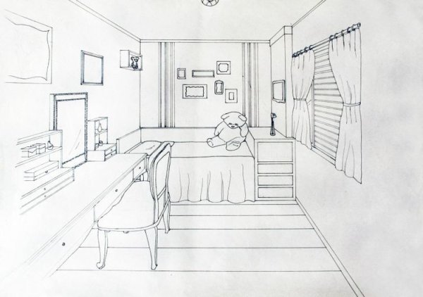 Рисунок комнаты