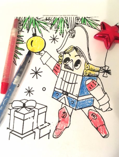 Нарисовать Щелкунчика