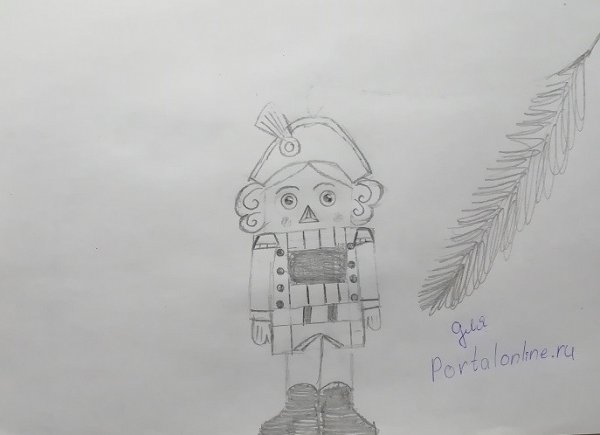 Рисунок по сказке Щелкунчик