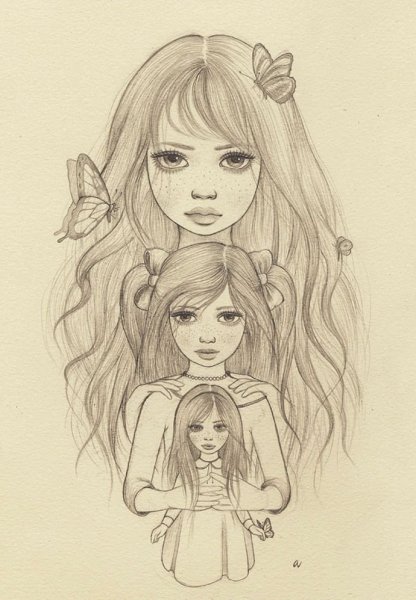 Рисунки для сестры