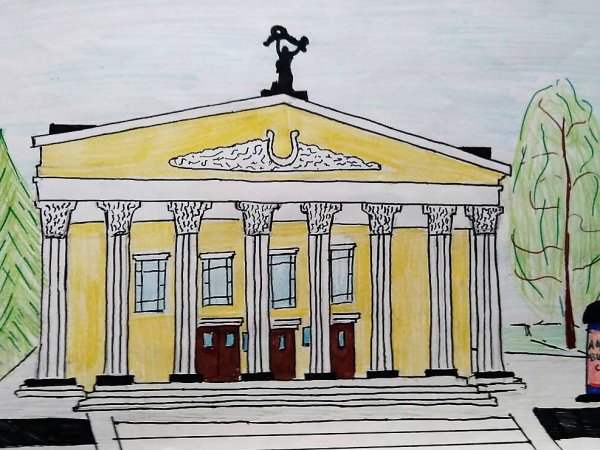 Театр имени Щепкина Белгород рисунок