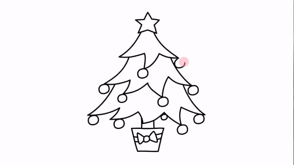 Самая красивая елка рисунок