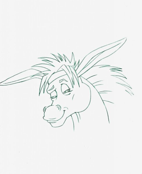 Рисунок на тему конек Горбунек легко