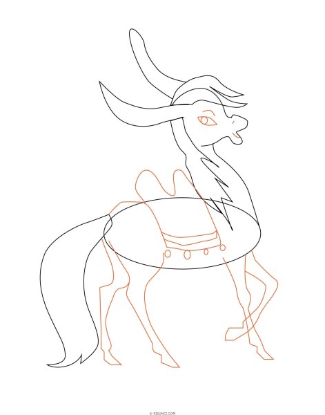 Раскраска по сказке Сивка бурка