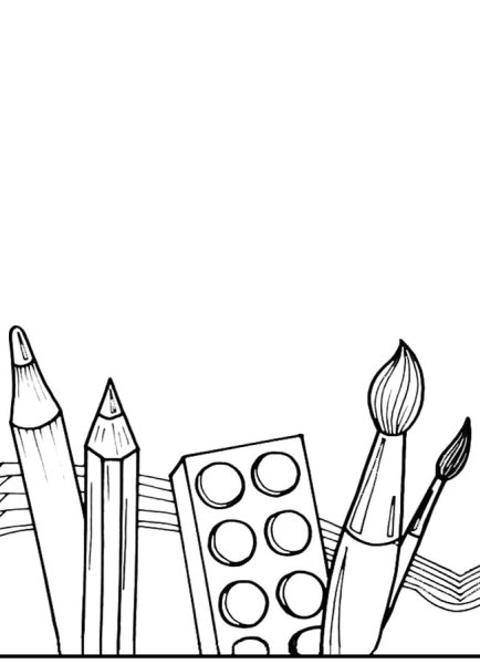 Изобразительное искусство раскраска