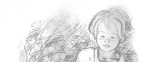 Рисунок Павлуши из рассказа Бежин луг легкий