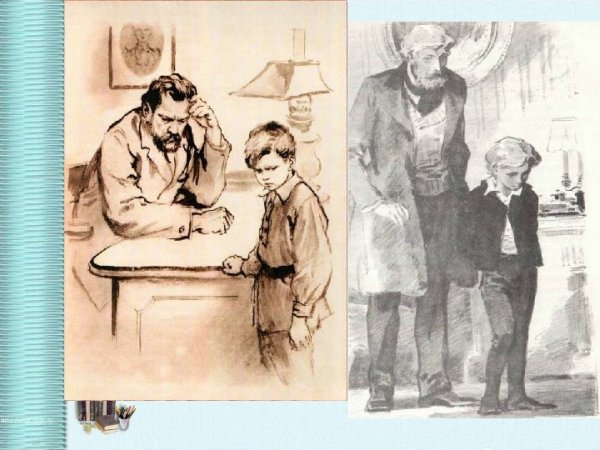 Иллюстрации к повести Короленко в дурном обществе