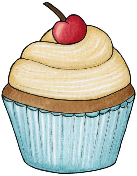 Сладости для рисования легкие