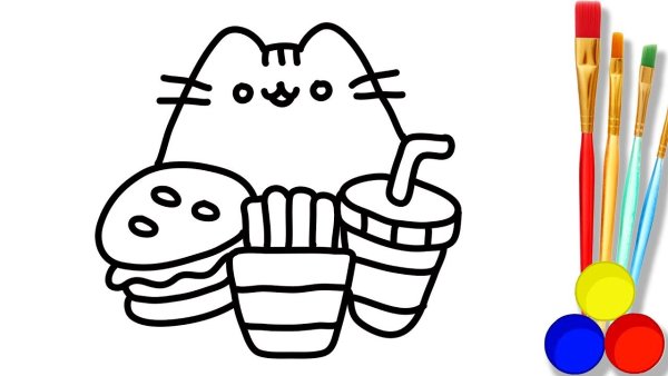 Мороженое раскраска для детей